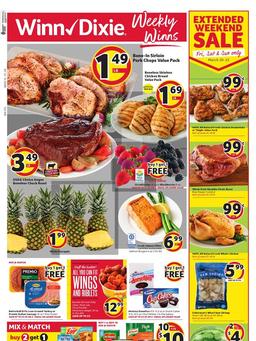 Winn Dixie Weekly Ad Mar 18–24, 2020