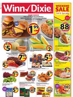 Winn Dixie Weekly Ad Mar 27 - Apr 2, 2019