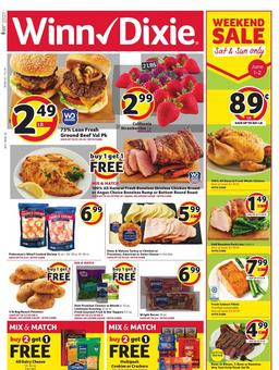 Winn Dixie Weekly Ad May 29 - Jun 4, 2019