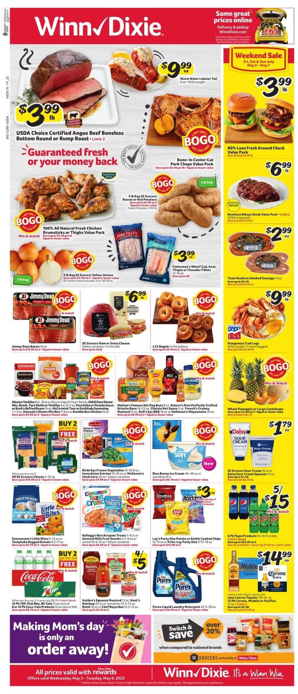 Winn Dixie Weekly Ad Sale May 3 9, 2023 WeeklyAds2