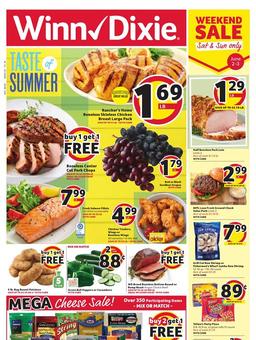 Winn Dixie Weekly Ad May 30 - Jun 5, 2018