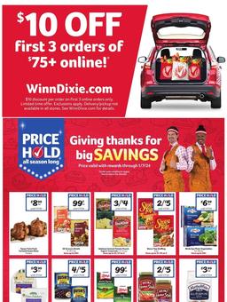 Winn Dixie Weekly Ad Nov 29 - Dec 5, 2023