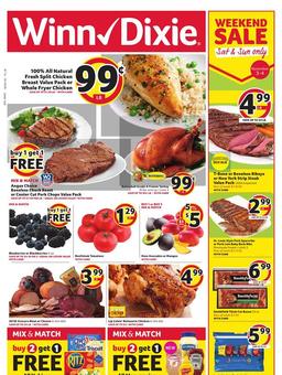 Winn Dixie Weekly Ad Oct 31 - Nov 6, 2018