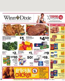 Winn Dixie Weekly Ad October 7 2015