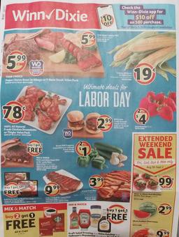 Winn Dixie Weekly Ad Preview Aug 28 - Sep 3, 2019