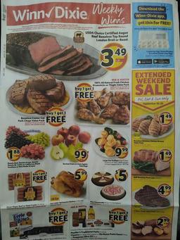 Winn Dixie Weekly Ad Sep 16–22, 2020