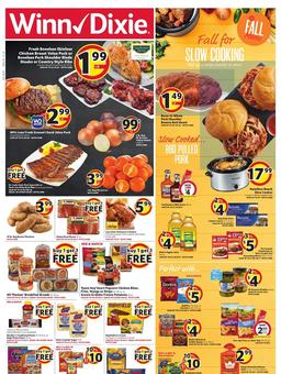 Winn Dixie Weekly Ad Sep 19 - 25, 2018