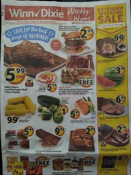 Winn Dixie Weekly Ad Sep 2–8, 2020