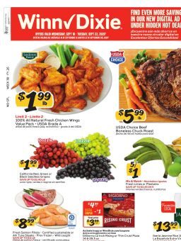 Winn-Dixie Weekly Circular September 16 - 22, 2026