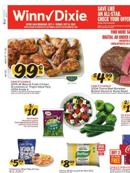 Winn-Dixie Weekly Circular September 9 - 15, 2026