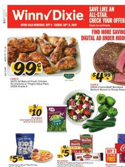 Winn-Dixie Weekly Circular September 9 - 15, 2026